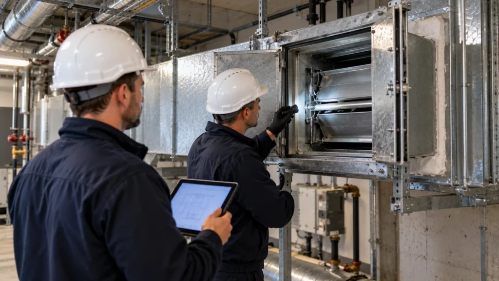 How Often Should Fire Dampers Be Inspected and Tested
