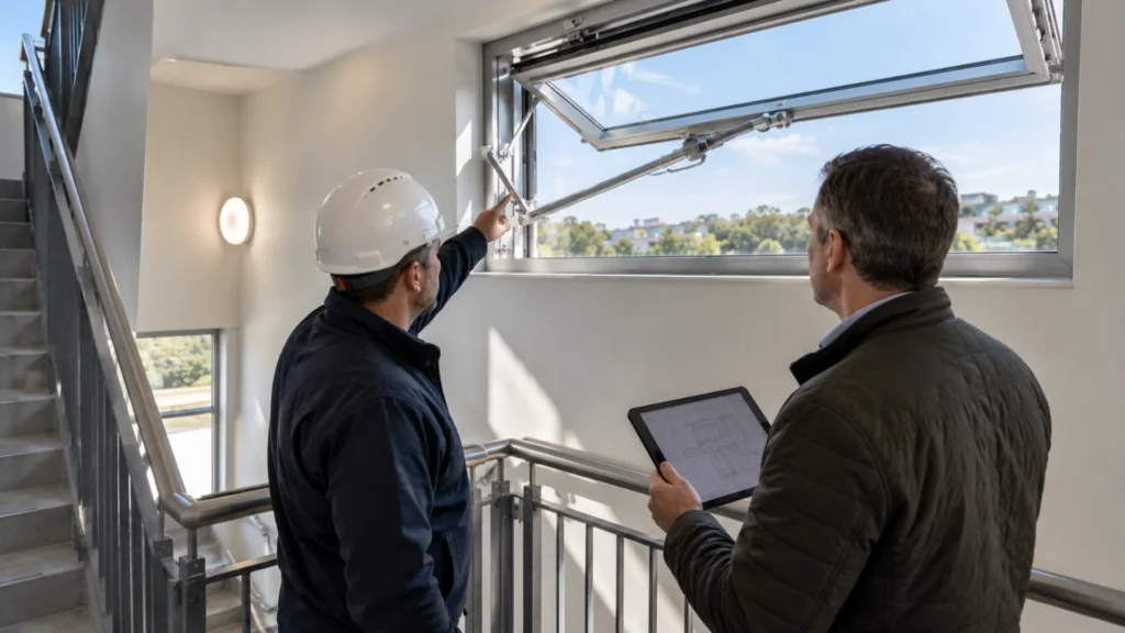 Need Help With Stairwell Smoke Ventilation in Ireland