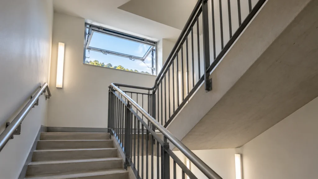 What Are the Types of Stairwell Smoke Control Systems