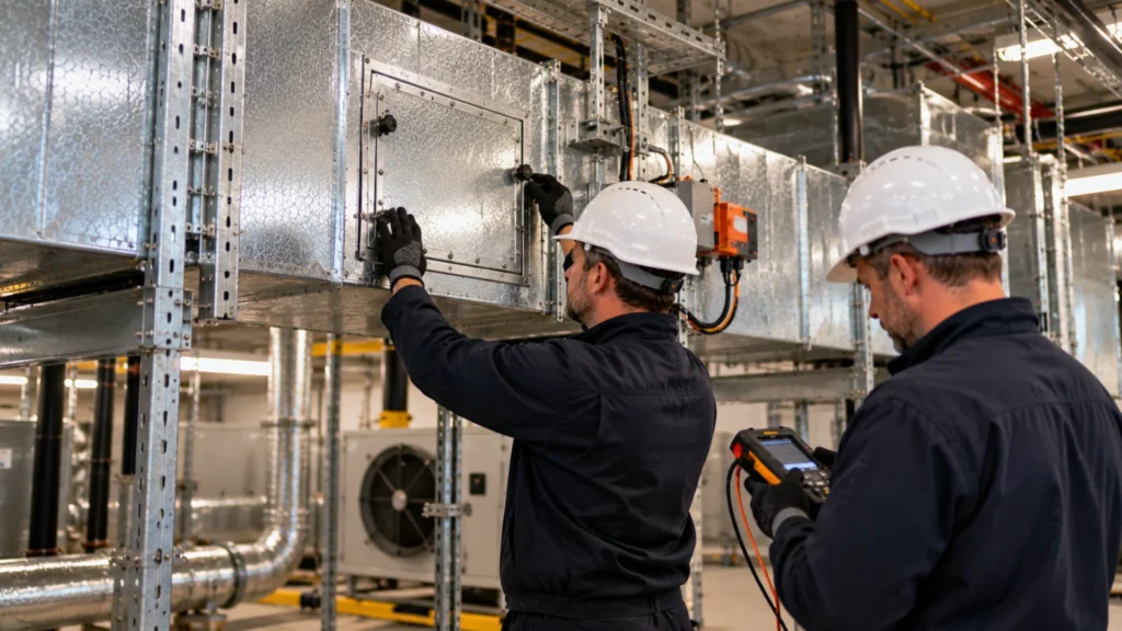 What Does a Fire Damper Drop Test Involve