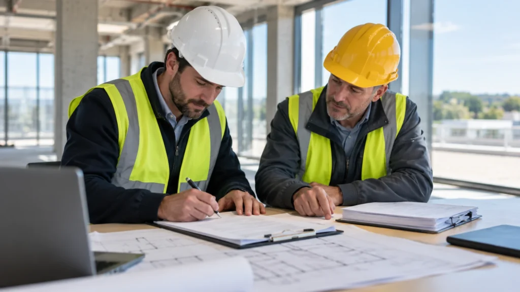 Who signs the certificate of compliance for smoke ventilation